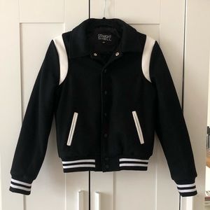 Straight To Hell Teddy Bomber Jacket